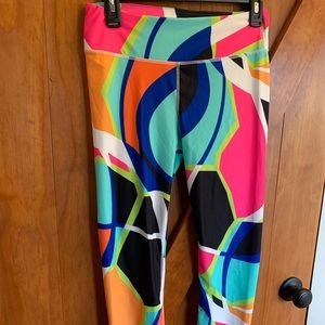 Fabletics Printed Capri Leggings